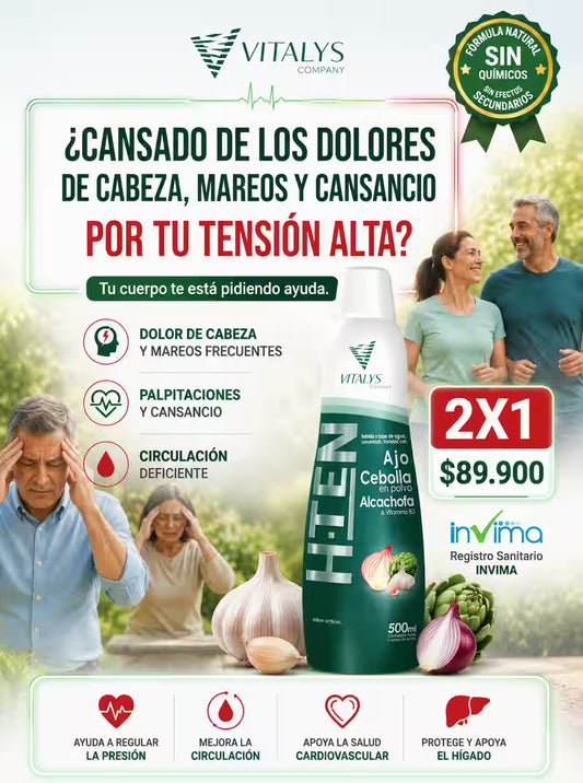 H-TEN – Tu Aliado para el Equilibrio de la Presión Arterial